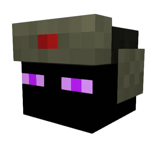 AnisJerusalem Minecraft avatar head, 3D render