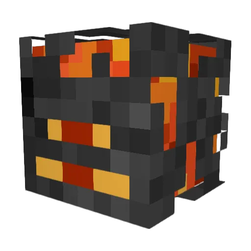 Anjos_Chrollo Minecraft avatar head, 3D render