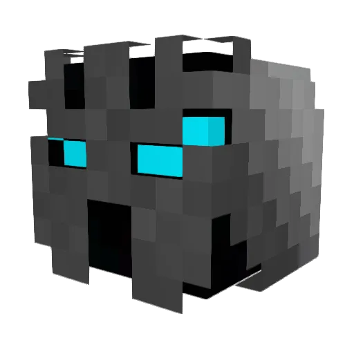 Ank36t11 Minecraft avatar head, 3D render
