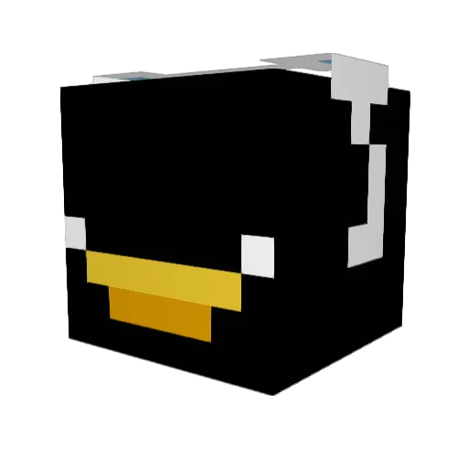 Anka6952 Minecraft avatar head, 3D render
