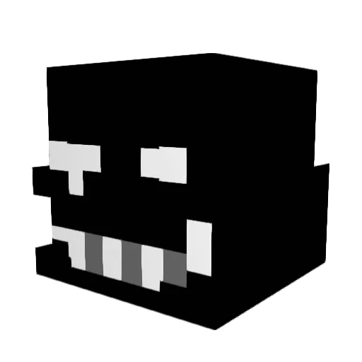 Ankaid_ Minecraft avatar head, 3D render