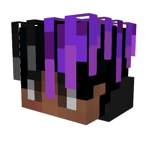 AnkleSavage Minecraft avatar head, 3D render