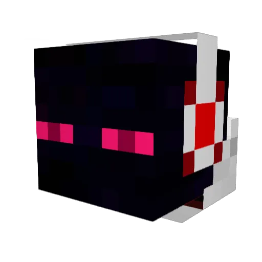 Anklebum Minecraft avatar head, 3D render