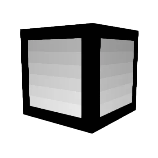Anknown77 Minecraft avatar head, 3D render