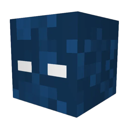 AnkouPatrick Minecraft avatar head, 3D render