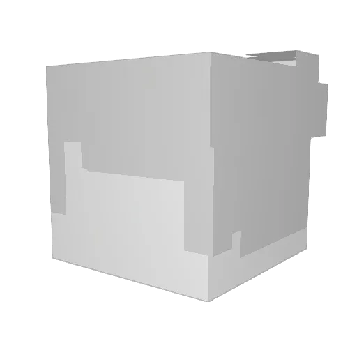Ankro Minecraft avatar head, 3D render