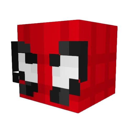Anl09 Minecraft avatar head, 3D render