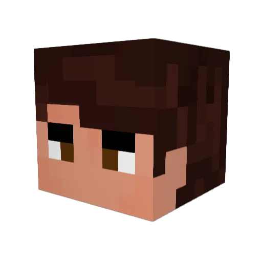 Anleitungen Minecraft avatar head, 3D render
