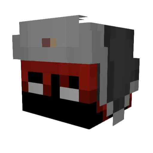AnnAnn_ Minecraft avatar head, 3D render