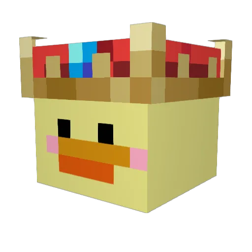 AnnaSkodsborg Minecraft avatar head, 3D render