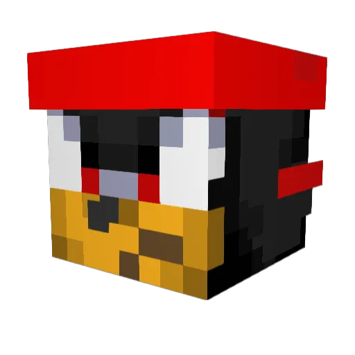 Anna_DenVarme Minecraft avatar head, 3D render
