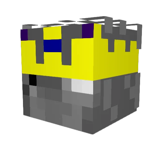 Annabella4598 Minecraft avatar head, 3D render