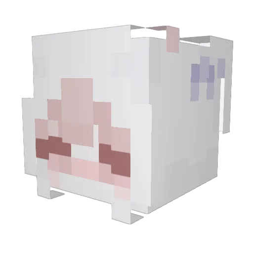 Annabeth2301 Minecraft avatar head, 3D render