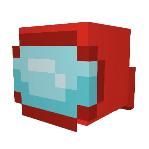 Anndy33 Minecraft avatar head, 3D render