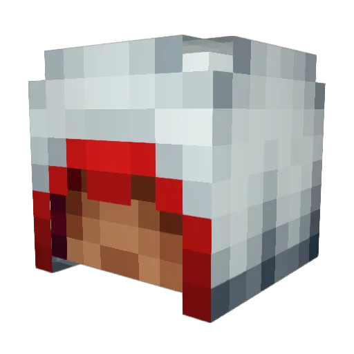 AnneKathrineDK Minecraft avatar head, 3D render