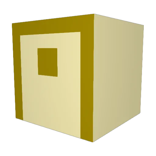 Anno_374 Minecraft avatar head, 3D render