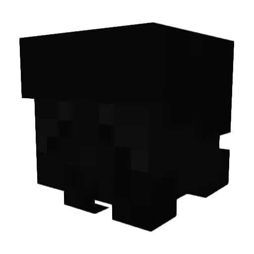 Ano1010s Minecraft avatar head, 3D render