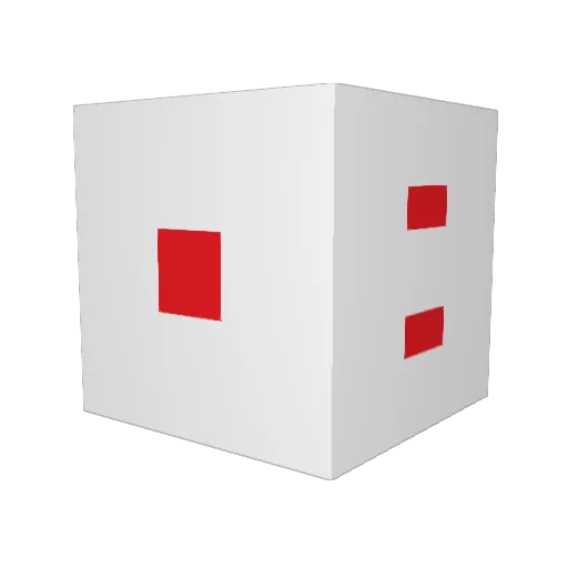 AnoYim Minecraft avatar head, 3D render