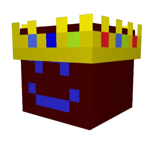 Anodediz2512 Minecraft avatar head, 3D render