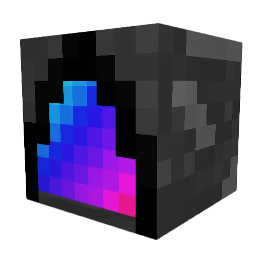 Anoldtwo Minecraft avatar head, 3D render