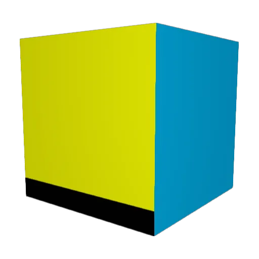 AnonUK Minecraft avatar head, 3D render