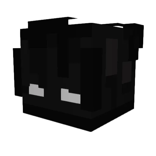 Anonymous043 Minecraft avatar head, 3D render