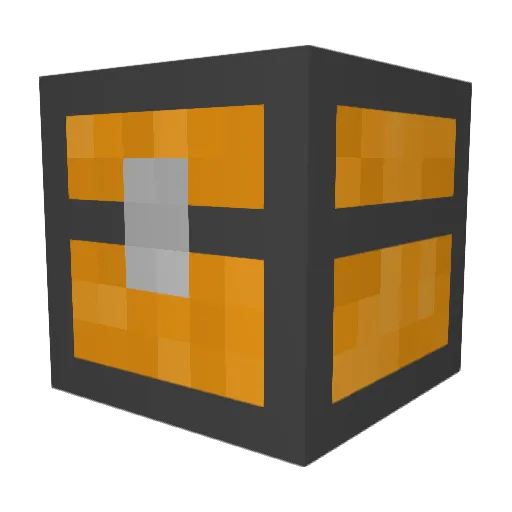 AnonymousC137 Minecraft avatar head, 3D render