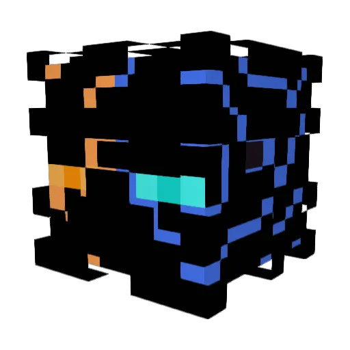 AnonymousUserr Minecraft avatar head, 3D render