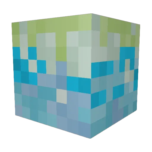 AnoobDestroyer Minecraft avatar head, 3D render