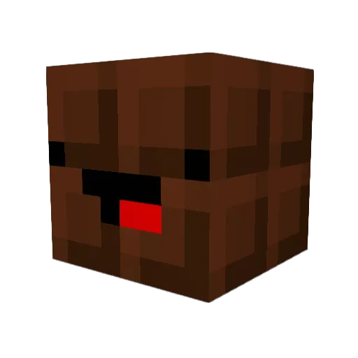 Another_Espparki Minecraft avatar head, 3D render