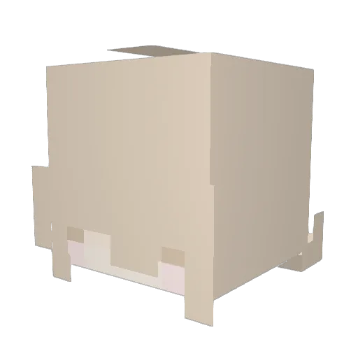 AnoukCookieWolf Minecraft avatar head, 3D render