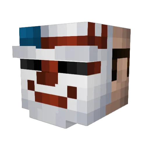 Anroal21 Minecraft avatar head, 3D render