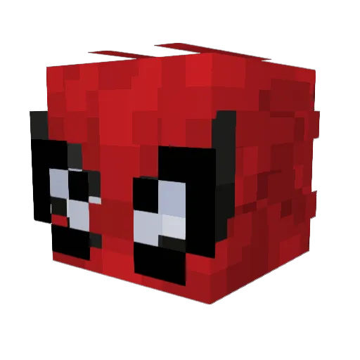 Ant0948 Minecraft avatar head, 3D render