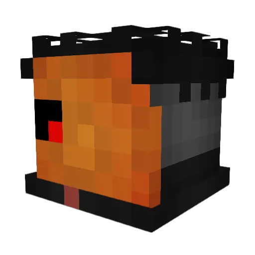 Ant0sama Minecraft avatar head, 3D render