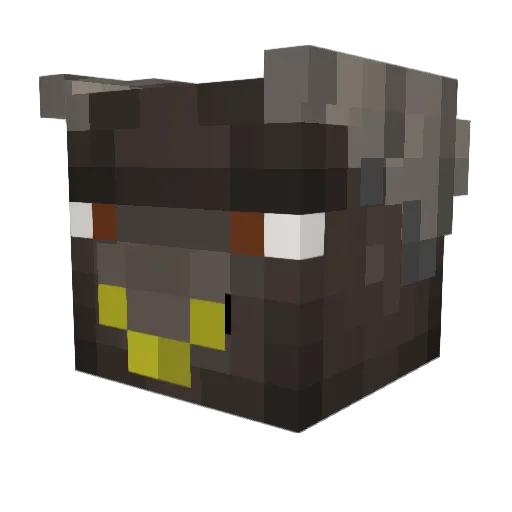 Ant1201 Minecraft avatar head, 3D render