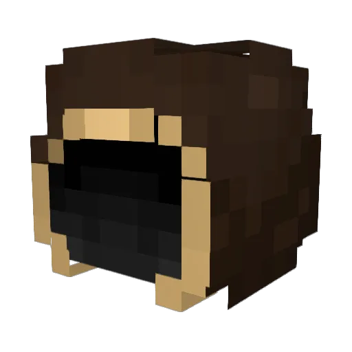 Ant1430 Minecraft avatar head, 3D render
