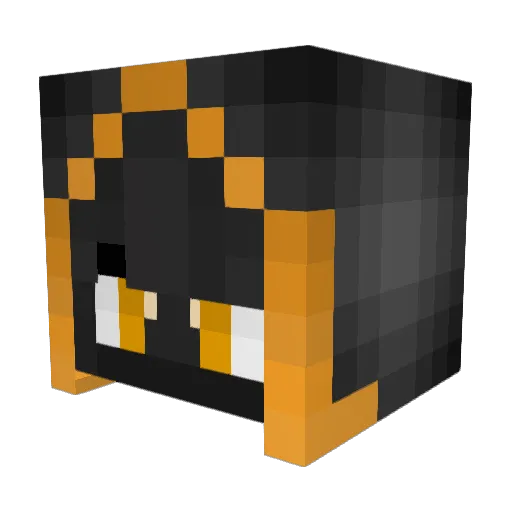 Ant33Rox Minecraft avatar head, 3D render