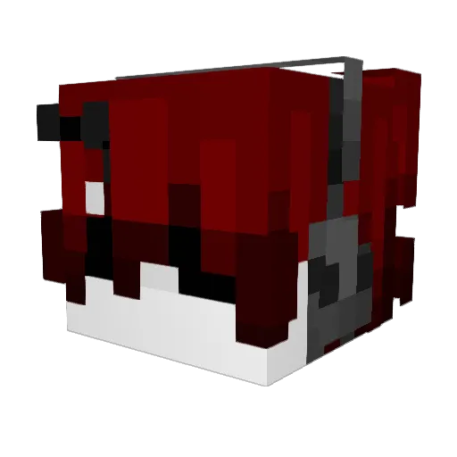 Ant361 Minecraft avatar head, 3D render