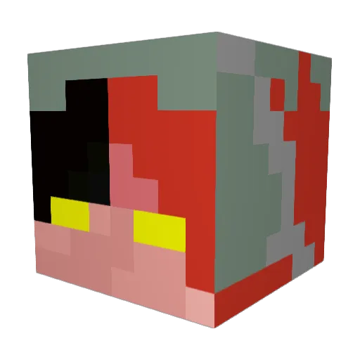 Ant3ater205 Minecraft avatar head, 3D render