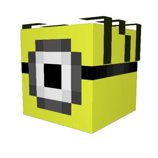 AntDrinksPaint Minecraft avatar head, 3D render