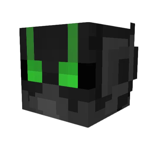 AntFan_RR Minecraft avatar head, 3D render