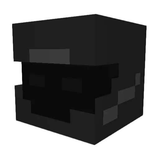 AntMan7261 Minecraft avatar head, 3D render