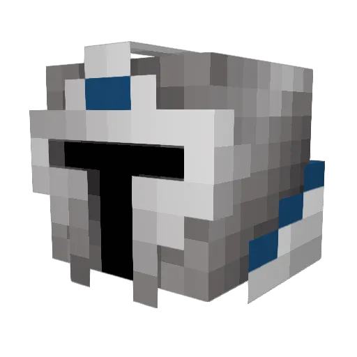 AntMan_58 Minecraft avatar head, 3D render