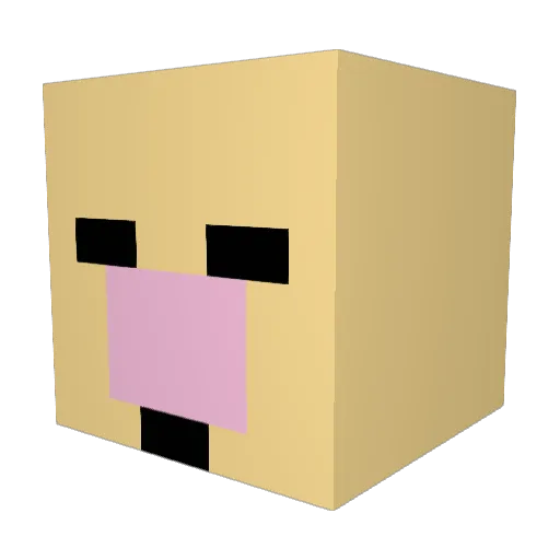 AntTheKing Minecraft avatar head, 3D render