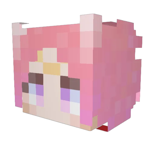 Ant_Star Minecraft avatar head, 3D render