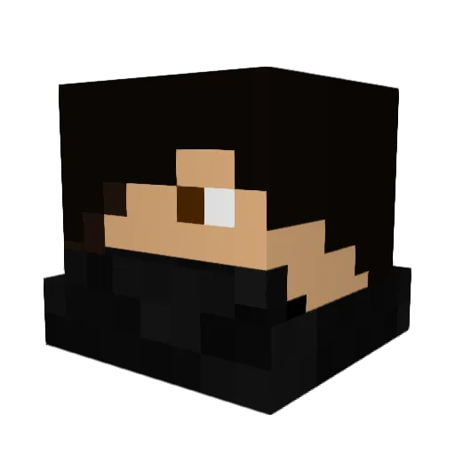 Ant_Tony Minecraft avatar head, 3D render