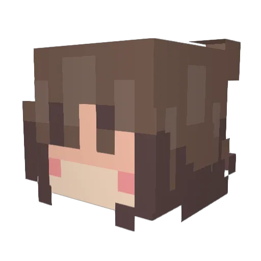 Ant_owo Minecraft avatar head, 3D render