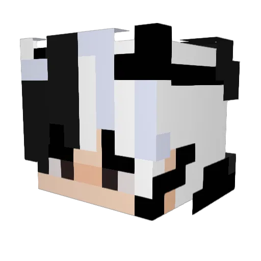 Antalyaleeeeeeee Minecraft avatar head, 3D render