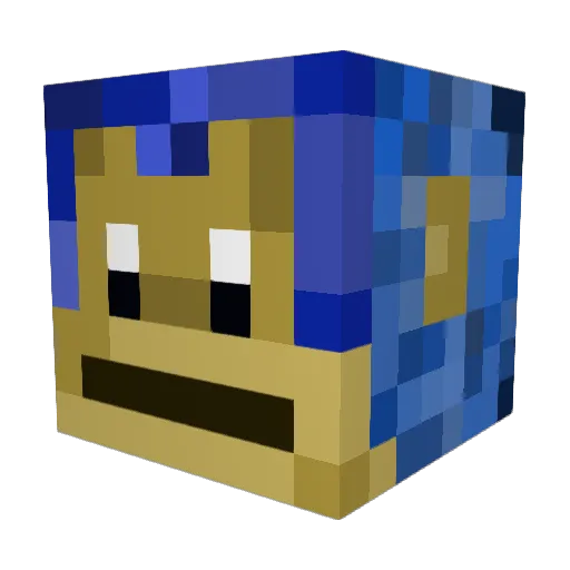 Antarcticmonkey8 Minecraft avatar head, 3D render