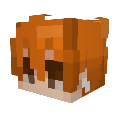 Antboy5_7 Minecraft avatar head, 3D render